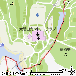 太閤山カントリークラブ予約受付周辺の地図