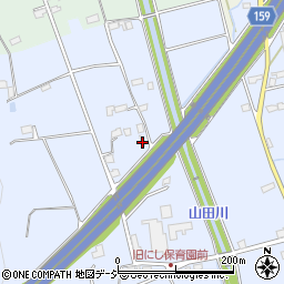 栃木県宇都宮市中里町1403周辺の地図