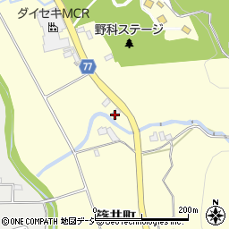 栃木県宇都宮市篠井町459-4周辺の地図