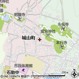 富山県小矢部市城山町3-20周辺の地図