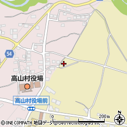 長野県上高井郡高山村二ツ石4791-2周辺の地図