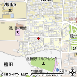 長野県長野市神楽橋75-56周辺の地図