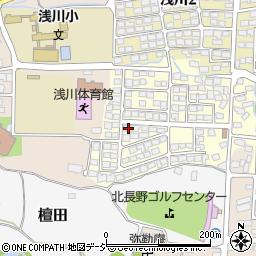 長野県長野市神楽橋75-61周辺の地図