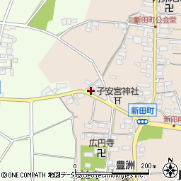 長野県須坂市小河原新田町2480周辺の地図