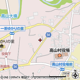 長野県上高井郡高山村高井4988周辺の地図