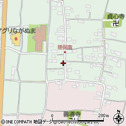 長野県長野市穂保161周辺の地図