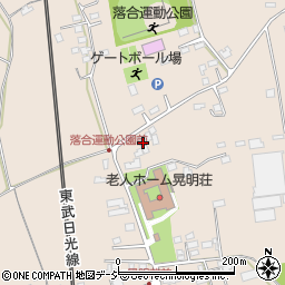 栃木県日光市明神2451周辺の地図