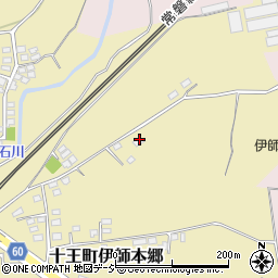 茨城県日立市十王町伊師本郷1035-5周辺の地図