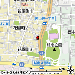 ＥＮＥＯＳ花園町ＳＳ周辺の地図