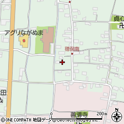 長野県長野市穂保157周辺の地図