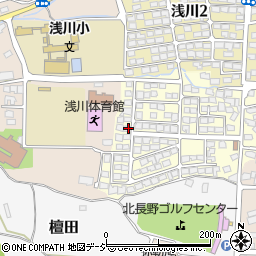 長野県長野市神楽橋75-7周辺の地図