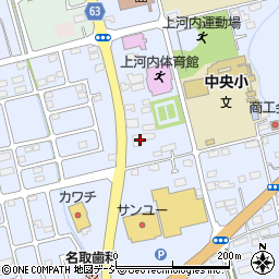 栃木県宇都宮市中里町176周辺の地図