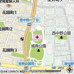 富山市科学博物館周辺の地図