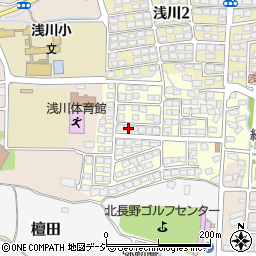 長野県長野市神楽橋75-64周辺の地図