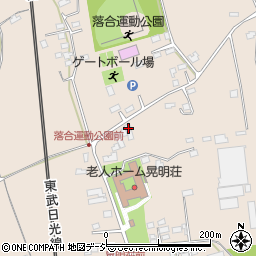 栃木県日光市明神980周辺の地図