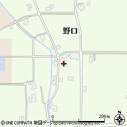 富山県中新川郡立山町野口383周辺の地図