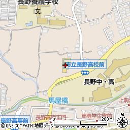 長野トヨペット株式会社　徳間店・徳間マイカーセンター周辺の地図