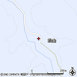 富山県中新川郡上市町須山32周辺の地図