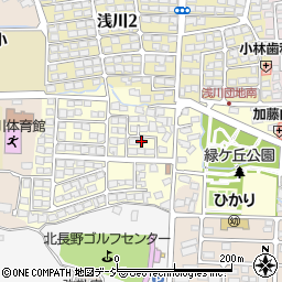 長野県長野市神楽橋75-108周辺の地図