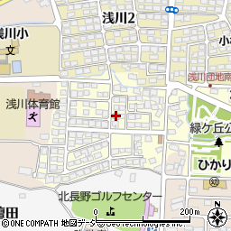 長野県長野市神楽橋75-105周辺の地図