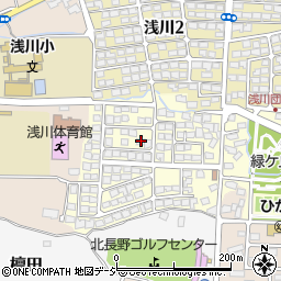 長野県長野市神楽橋75-70周辺の地図