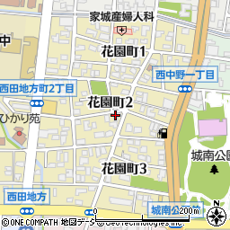 富山県富山市花園町周辺の地図