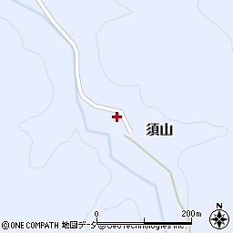 富山県中新川郡上市町須山30周辺の地図