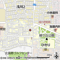 長野県長野市神楽橋75-99周辺の地図