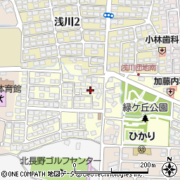 長野県長野市神楽橋75-100周辺の地図