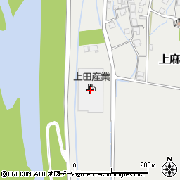 上田産業中田工場周辺の地図