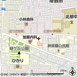 長野県長野市神楽橋66周辺の地図