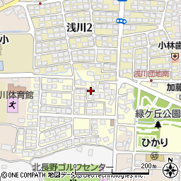 長野県長野市神楽橋75-97周辺の地図