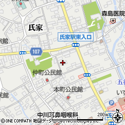 栃木県さくら市氏家2560周辺の地図