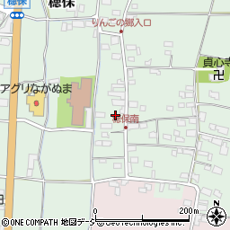 長野県長野市穂保168周辺の地図