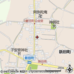 長野県須坂市小河原新田町2614周辺の地図