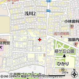 長野県長野市神楽橋72周辺の地図