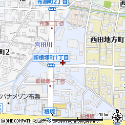 焼き肉鉄木真 新根塚店周辺の地図