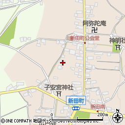 長野県須坂市小河原新田町2593-1周辺の地図