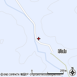 富山県中新川郡上市町須山7周辺の地図
