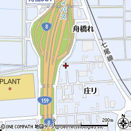 石川県河北郡津幡町庄リ10周辺の地図