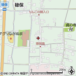 長野県長野市穂保172周辺の地図
