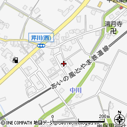 富山県小矢部市芹川3850-1周辺の地図