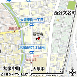 観音寺周辺の地図