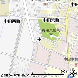 富山県高岡市中田西町1467周辺の地図
