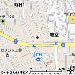 セブンイレブン富山町村１丁目店周辺の地図
