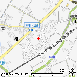 富山県小矢部市芹川3850-12周辺の地図