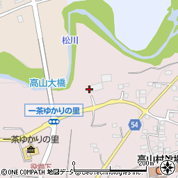 長野県上高井郡高山村高井5000-2周辺の地図