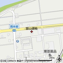 富山運輸株式会社　引越部周辺の地図