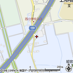 栃木県宇都宮市中里町395周辺の地図