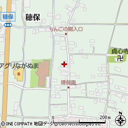 長野県長野市穂保174周辺の地図